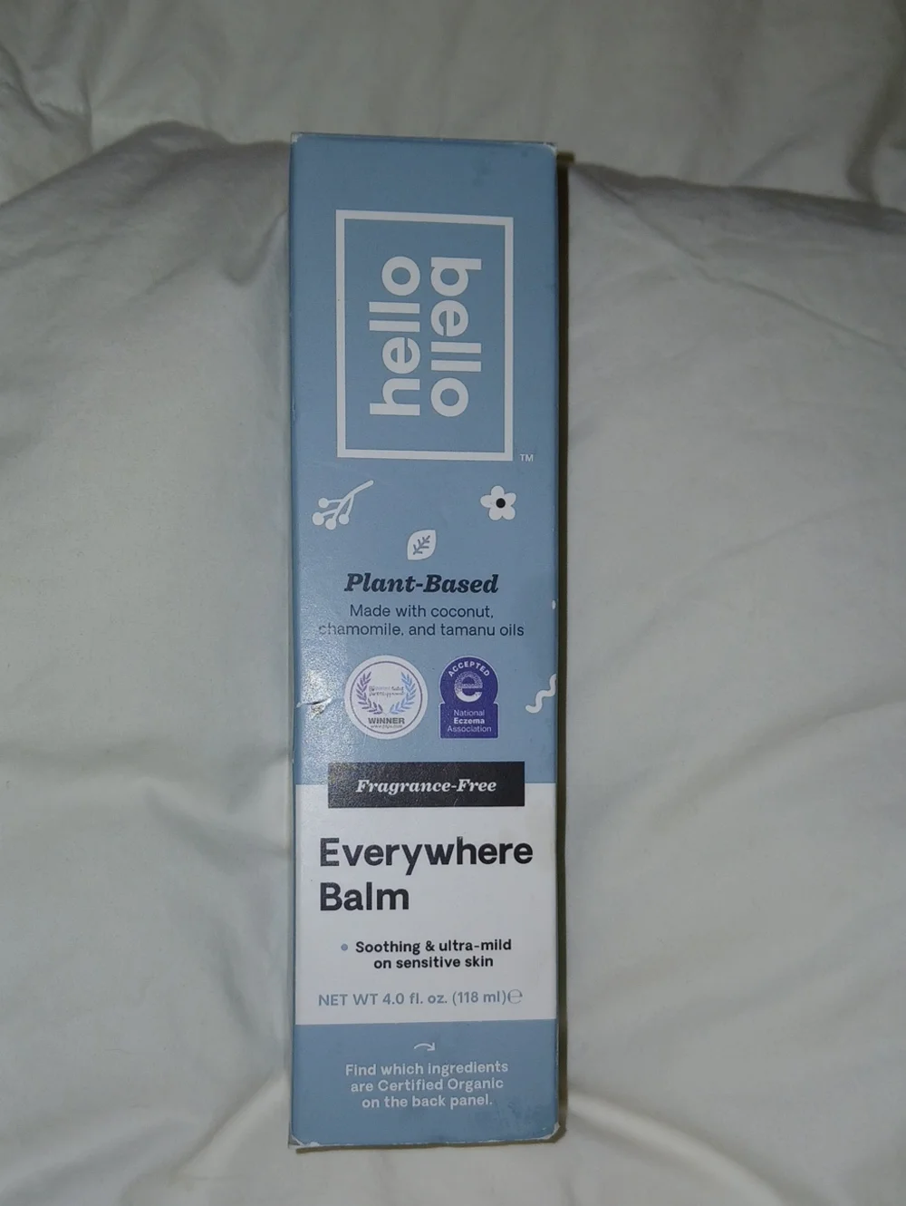 Hello Bello Fragrance-Free Everywhere Balm - Soothing Plant-Based Balm